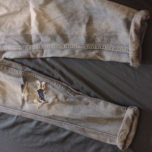 AEO Denim Overalls - Picture 5 of 9